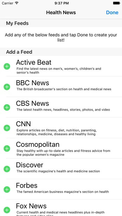 Health News - Eat Well, Stay Fit and Live Healthy!应用截图