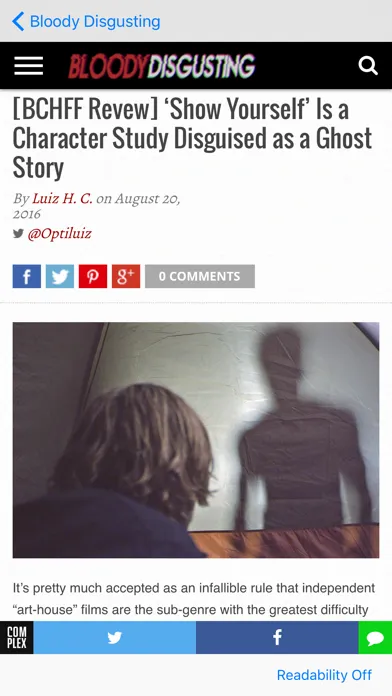 Movie News - A News Reader for Movie Fans! Screenshots