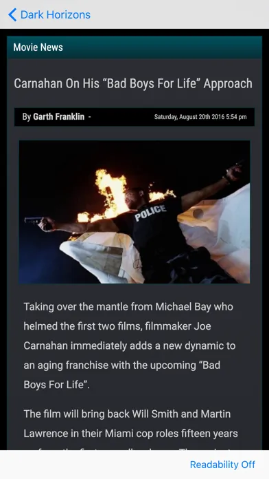 Movie News - A News Reader for Movie Fans! Screenshots