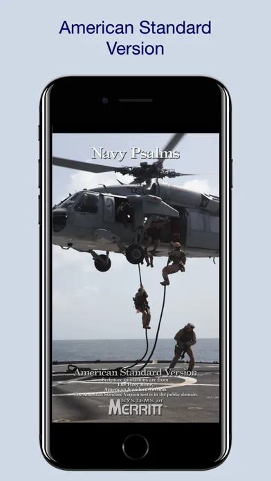 ภาพหน้าจอของ Navy Psalm Daily Quotes ASV