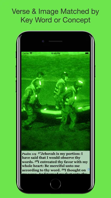ภาพหน้าจอของ Navy Psalm Daily Quotes ASV