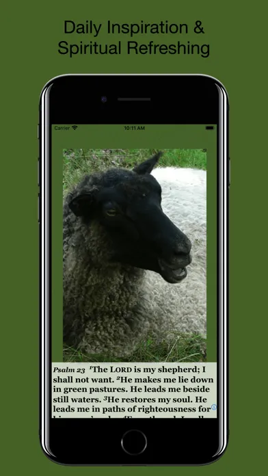 Capturas de pantalla de Psalm Daily Quotes ESV