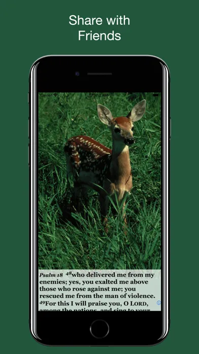 Capturas de pantalla de Psalm Daily Quotes ESV