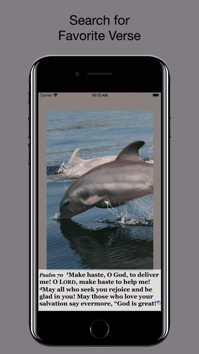 Capturas de pantalla de Psalm Daily Quotes ESV