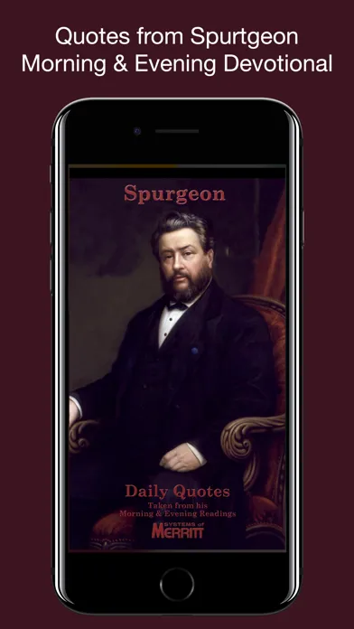 Tangkapan skrin Spurgeon Daily Quotes