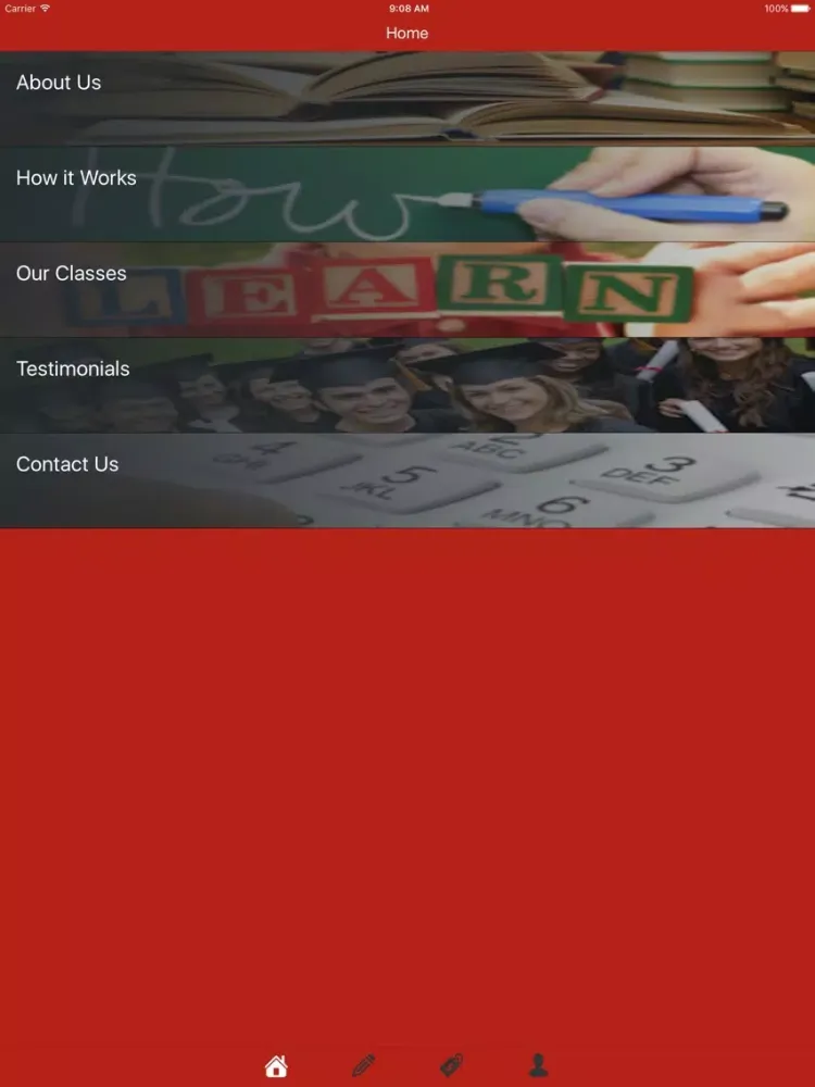 ภาพหน้าจอของ Grades Unlimited iPad 