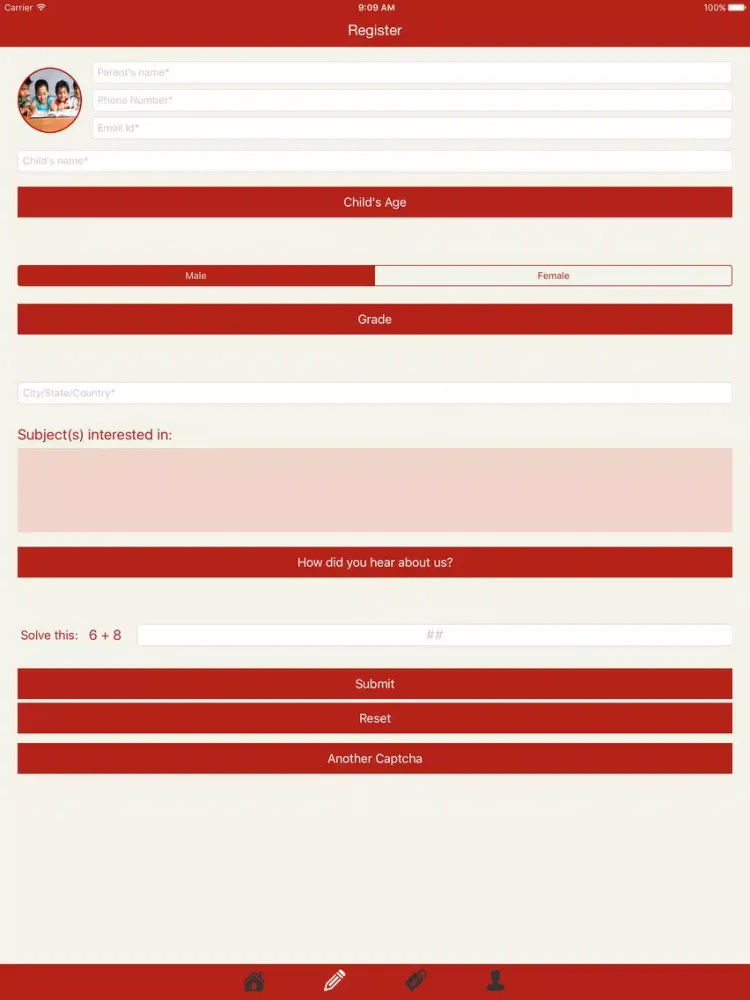 ภาพหน้าจอของ Grades Unlimited iPad 
