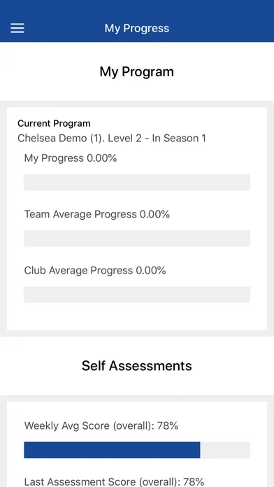 Chelsea F.C Academy APP स्क्रीनशॉट