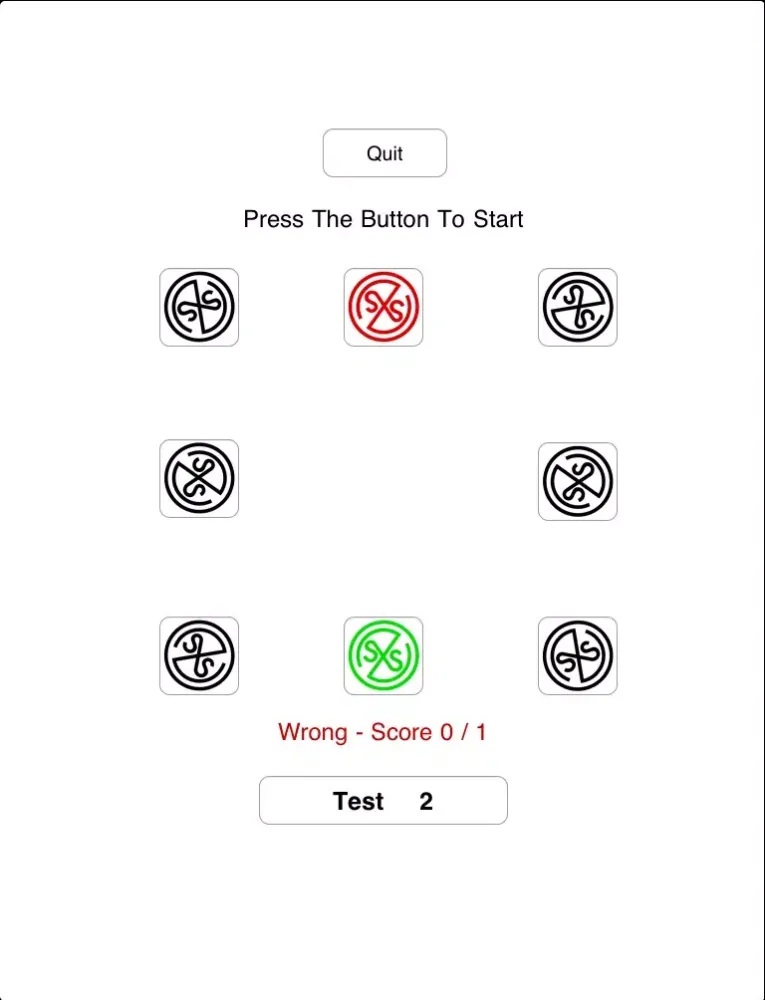 SXS Speedy　「目検査ゲーム」 iPad  سکرین شاٹس