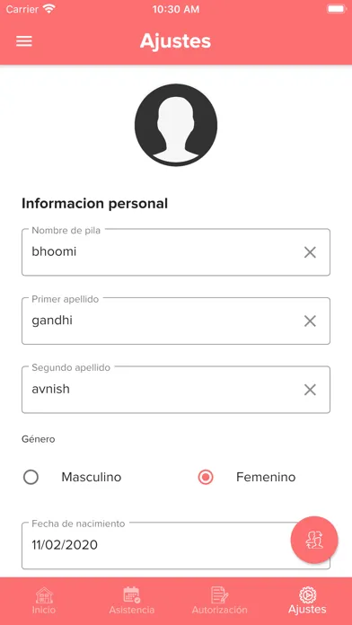 Captures d'écran de e-SchoolApp