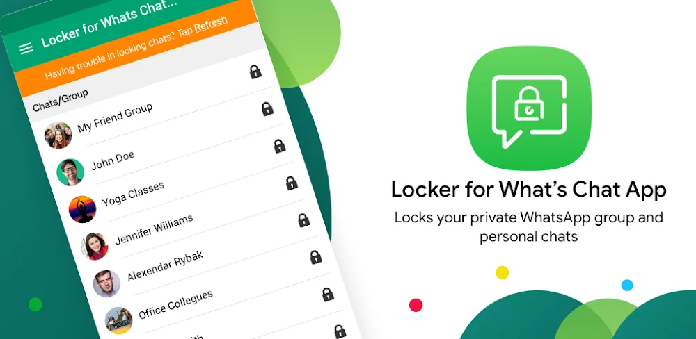 Locker for Whats Chat App