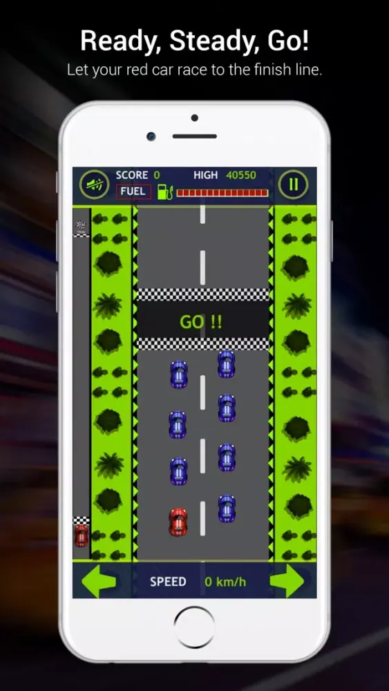 Tangkapan skrin Speed Fever