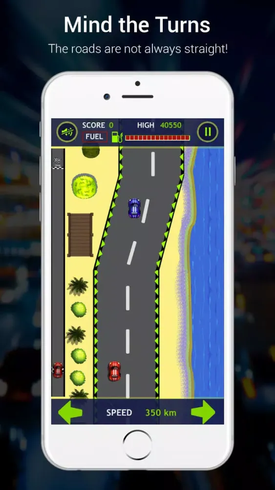 Tangkapan skrin Speed Fever