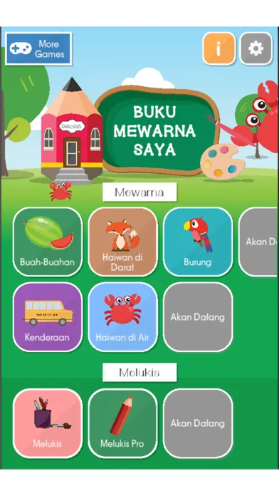 Belajar Mewarna dan Melukis স্ক্রিনশট