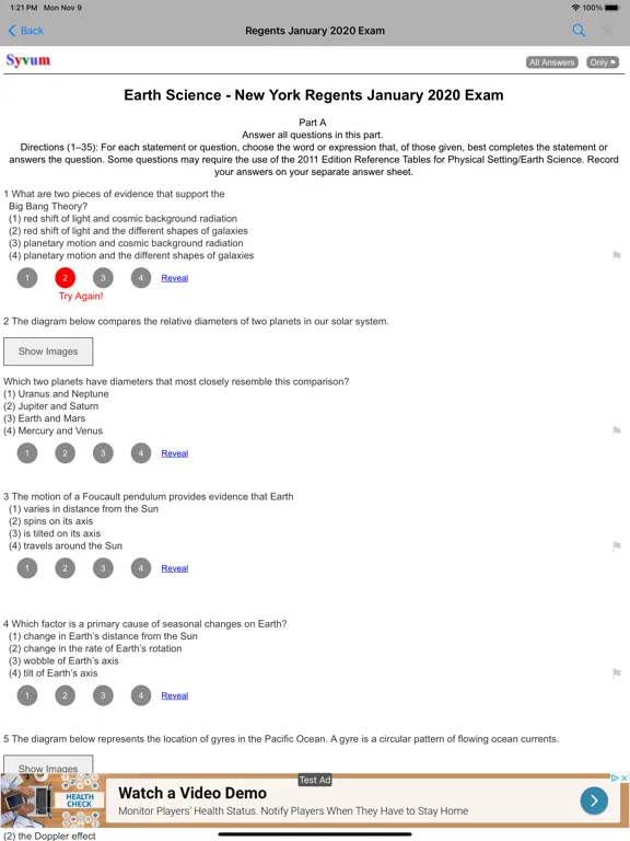 صور Regents - Earth Science iPad 