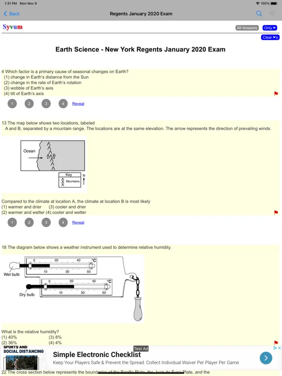 صور Regents - Earth Science iPad 