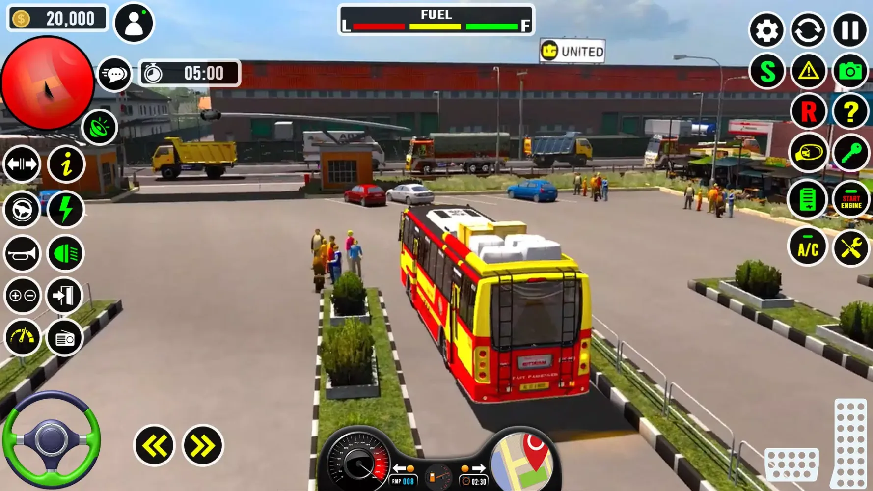 Coach Bus Simulator Coach Game سکرین شاٹس