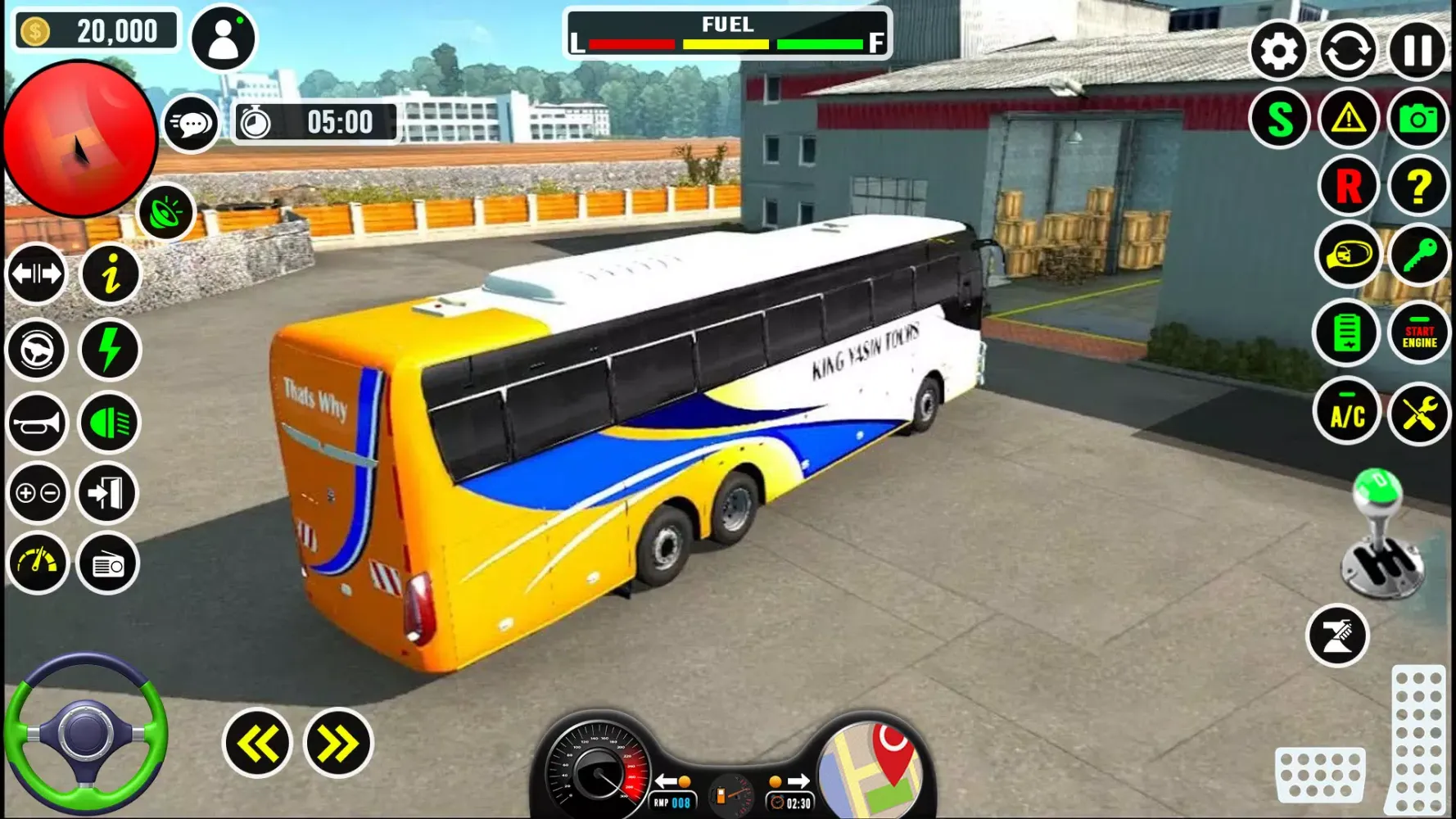 Coach Bus Simulator Coach Game سکرین شاٹس