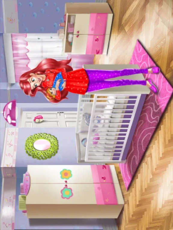 Mommy's Baby Room Decoration iPad  Screenshots