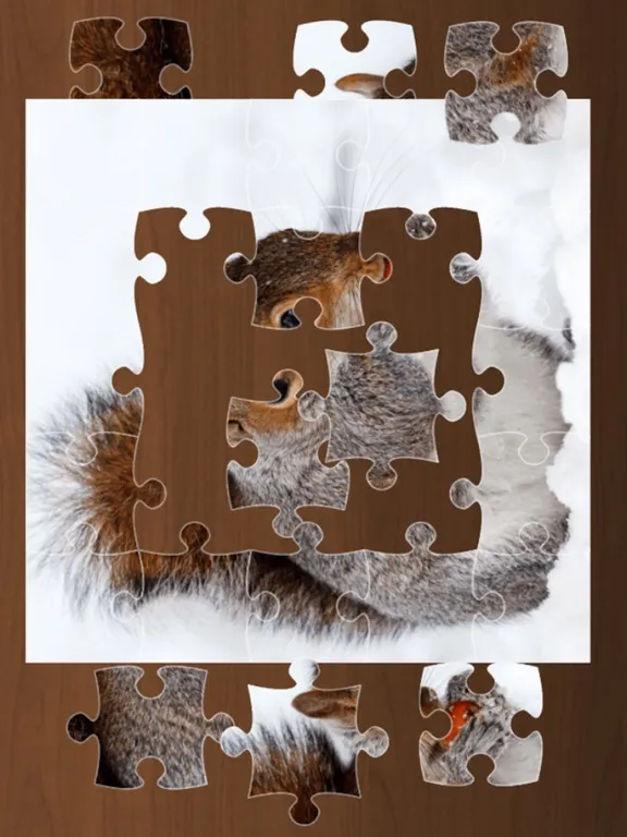 Captures d'écran de Christmas Jigsaw Puzzle . iPad 