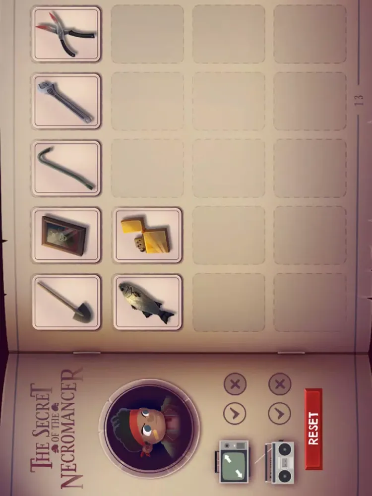 Tangkapan skrin Escape Secret From Necromancer iPad 