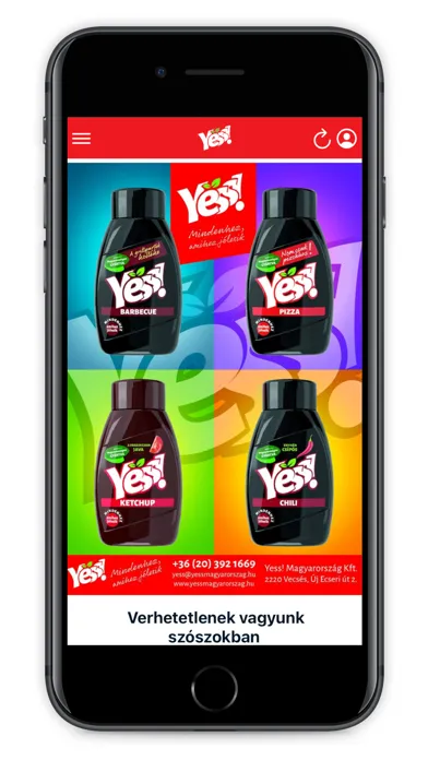 Capturas de tela do Yess!