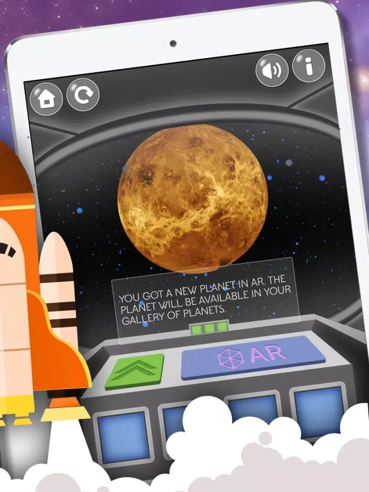 Tangkapan layar Space Puzzle AR Adventure iPad 