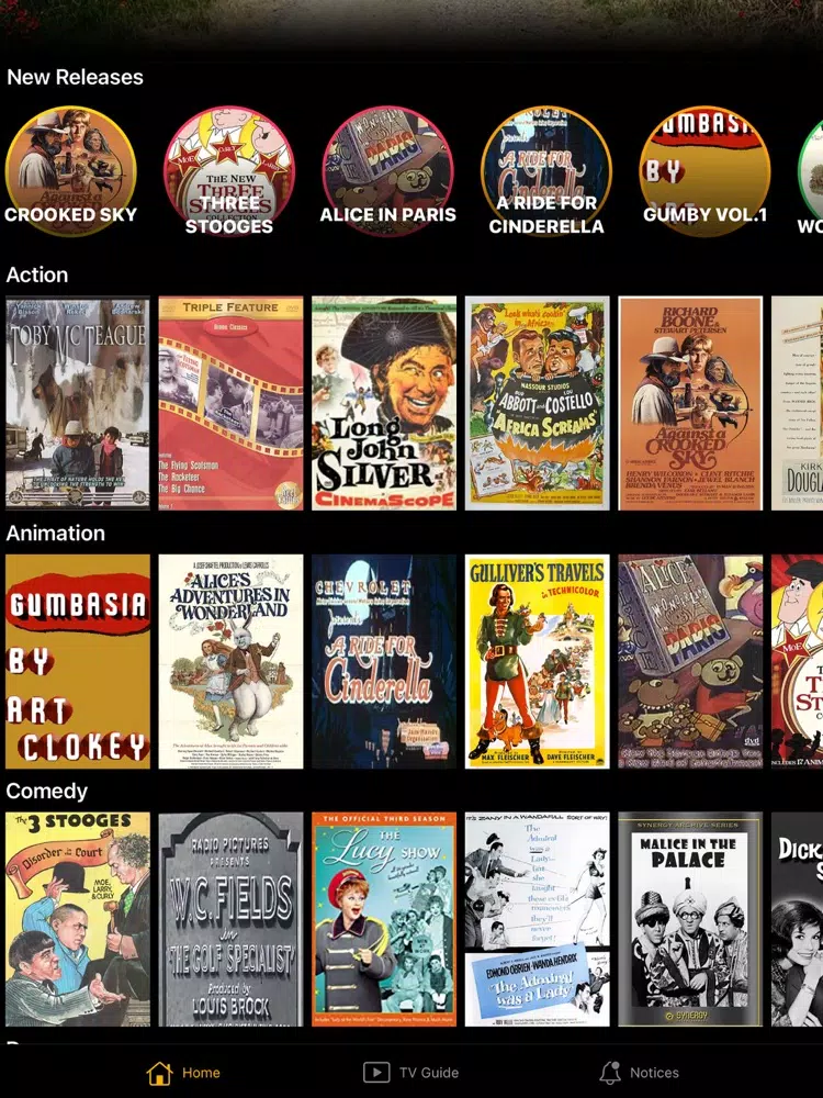 Clearvoice TV iPad  Screenshots