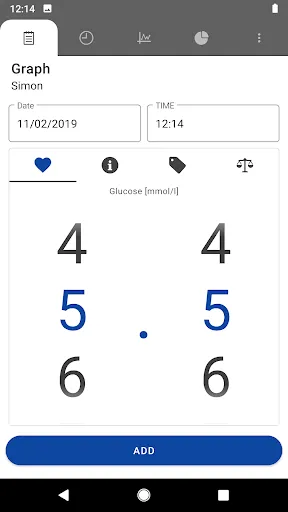 Screenshot di Diabetes