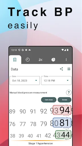 Capturas de pantalla de Blood Pressure