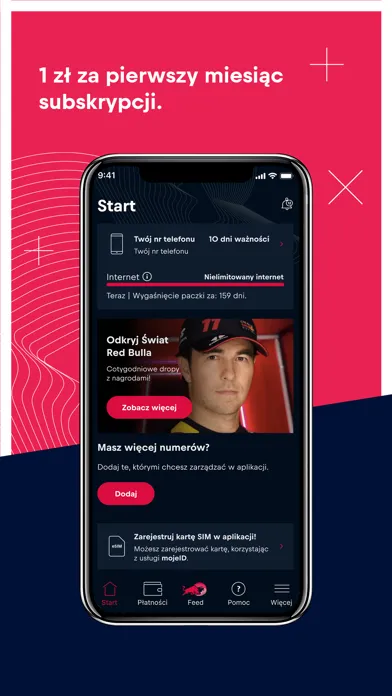 Red Bull MOBILE Polska Screenshots