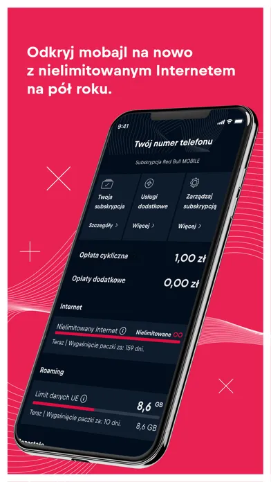 Red Bull MOBILE Polska Screenshots