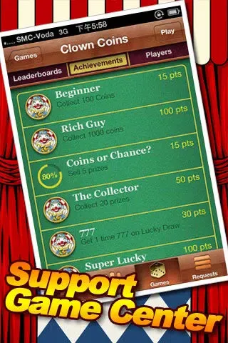 Clown Coins سکرین شاٹس