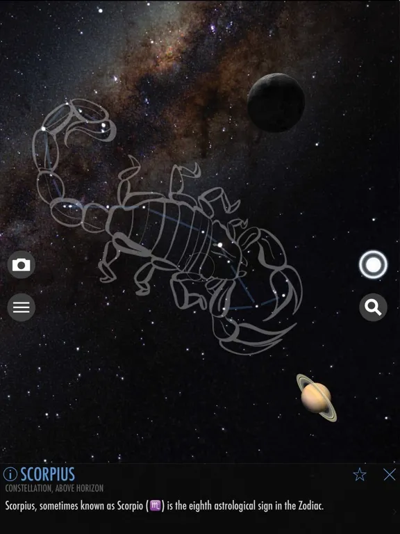 Tangkapan layar SkyView® Lite iPad 