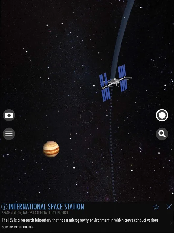 Tangkapan layar SkyView® Lite iPad 