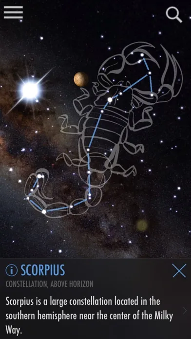 Tangkapan layar SkyView® Lite