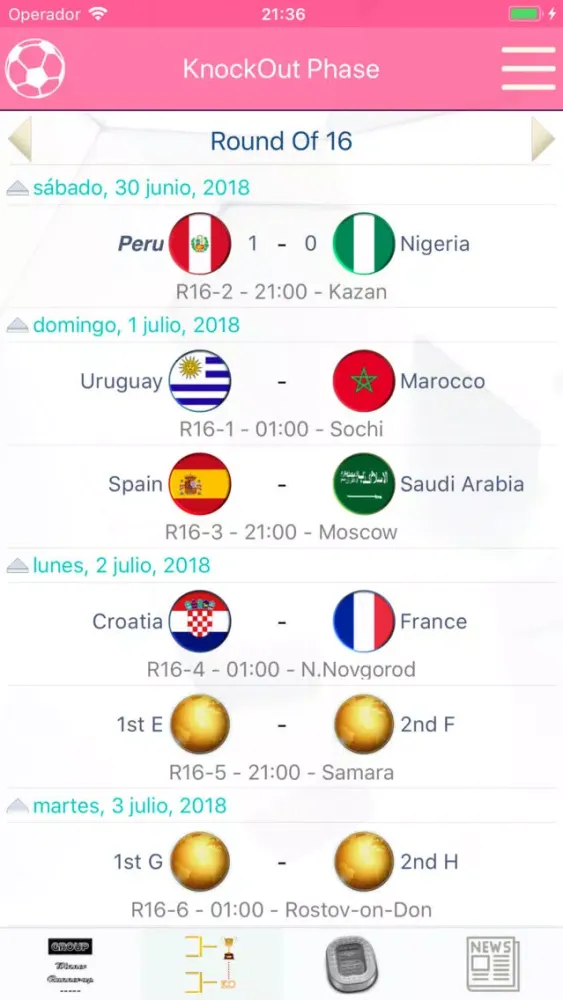 Football Cup 2018 FANS Ekran Görüntüleri