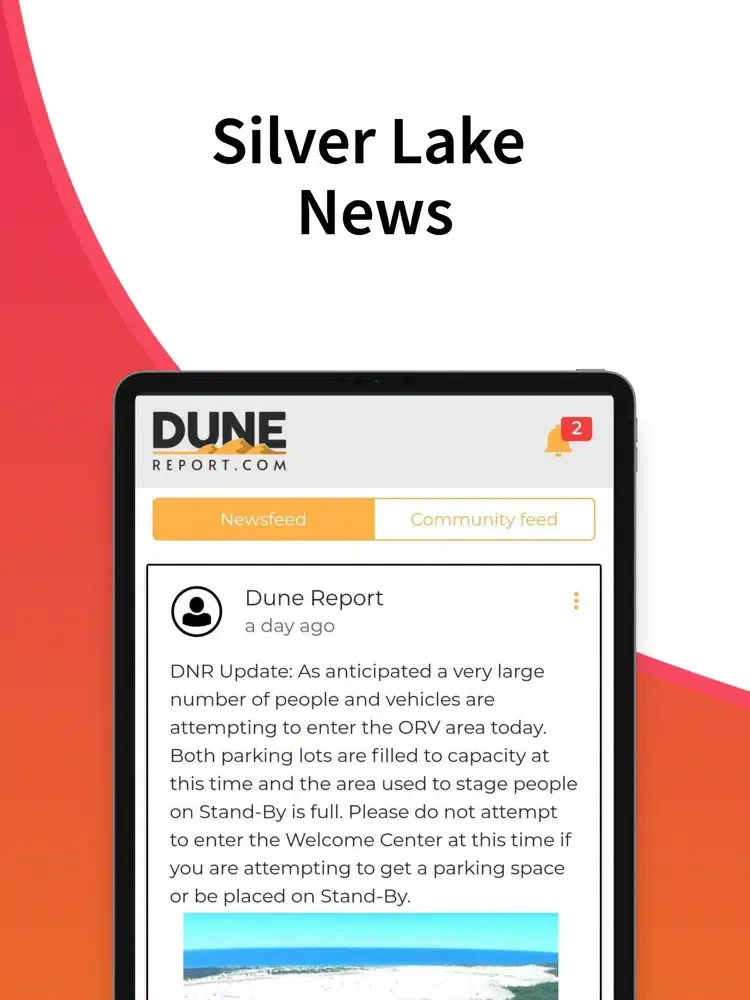 Dune Report iPad  Screenshots