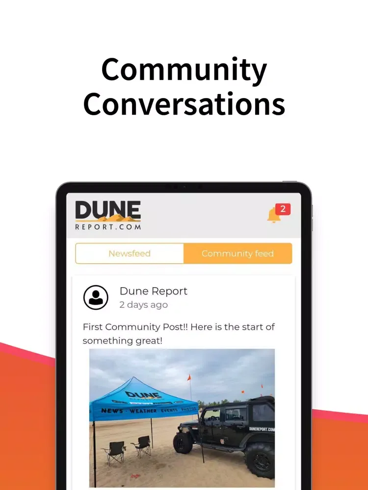 Dune Report iPad  Screenshots