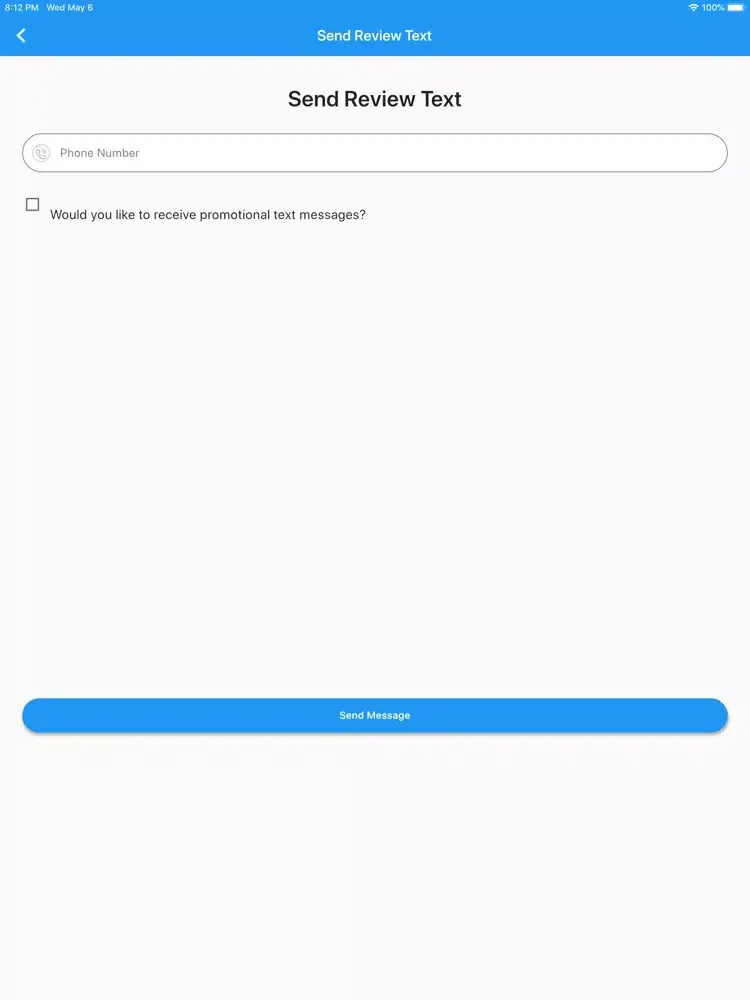 Reach22 iPad  سکرین شاٹس