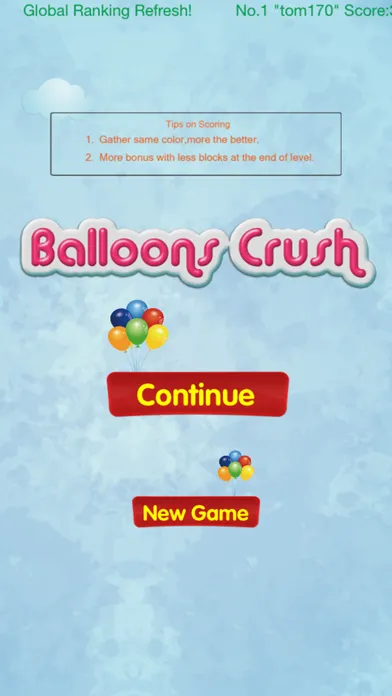 Capturas de tela do Balloons Crush