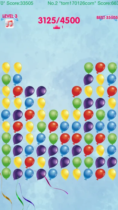Capturas de tela do Balloons Crush