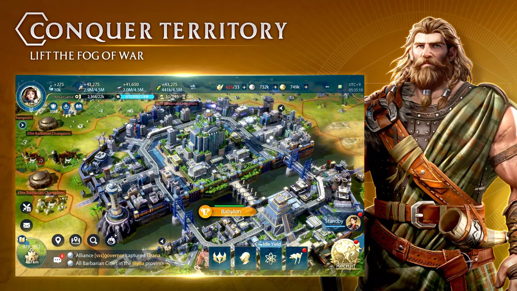 Civilization: Eras & Allies 2K 스크린샷