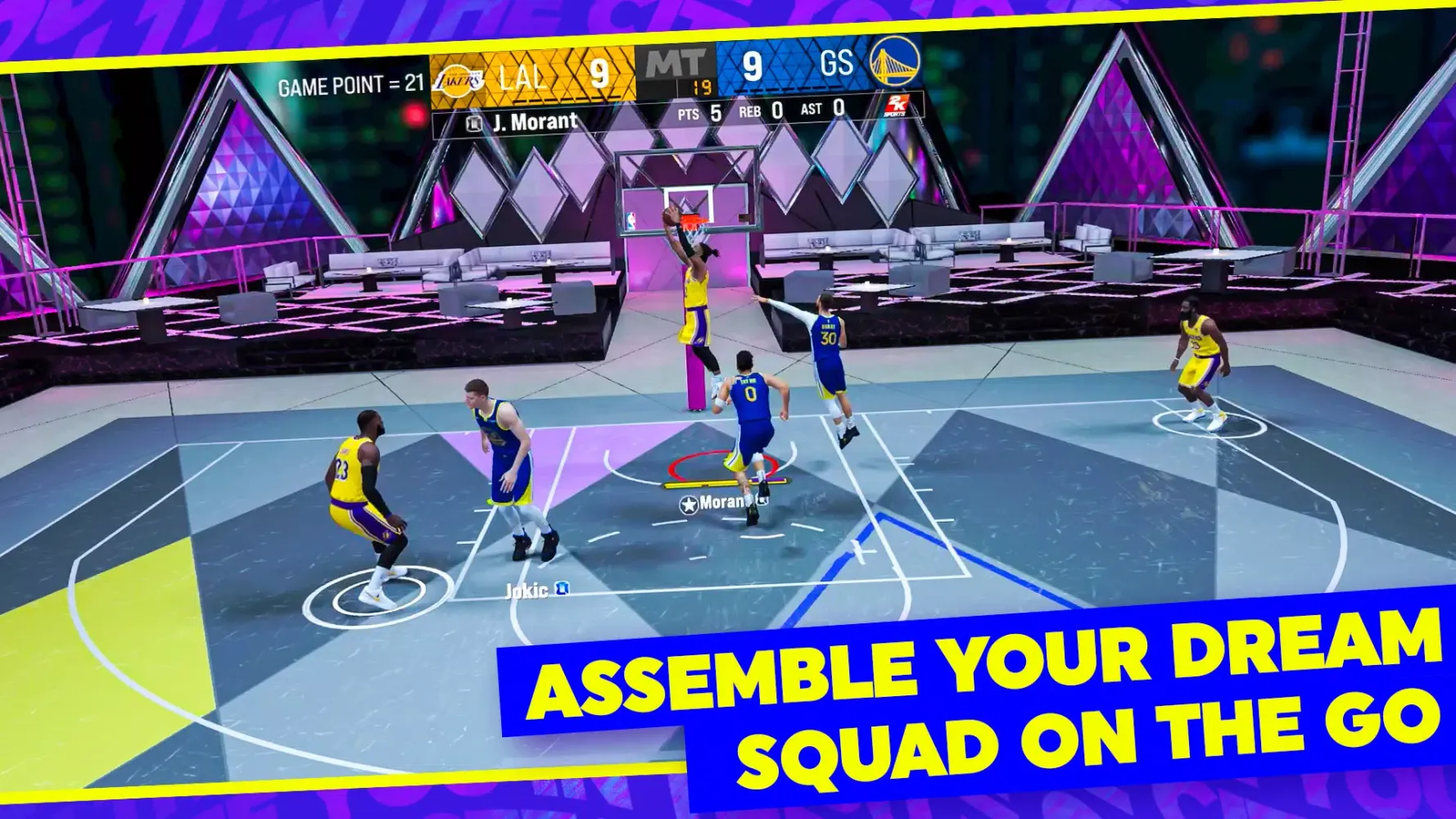 Tangkapan layar NBA 2K24 MyTEAM