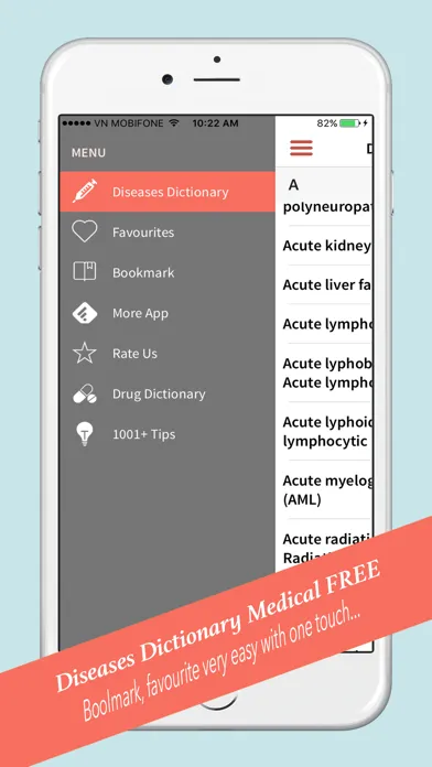 Screenshot di Diseases Dictionary Medical
