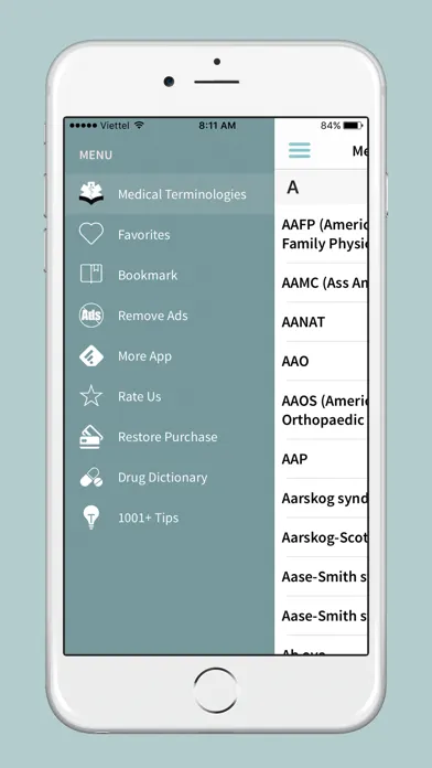 Medical Terminologies  - Best Terms & References سکرین شاٹس