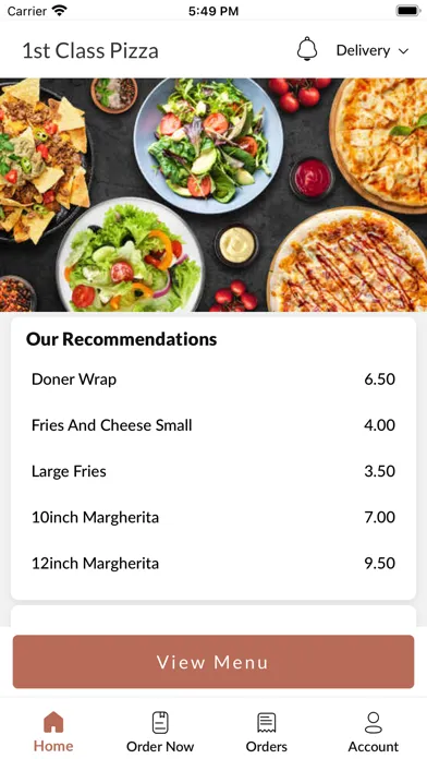 1st Class Pizza Screenshots