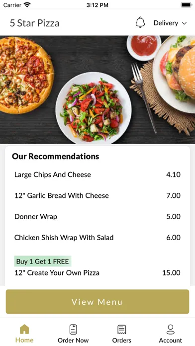 5 Star Pizza Loughborough स्क्रीनशॉट