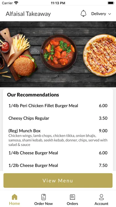 Screenshot di Alfaisal Takeaway