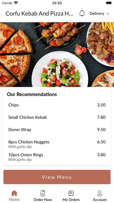 Corfu Kebab And Pizza House應用截圖